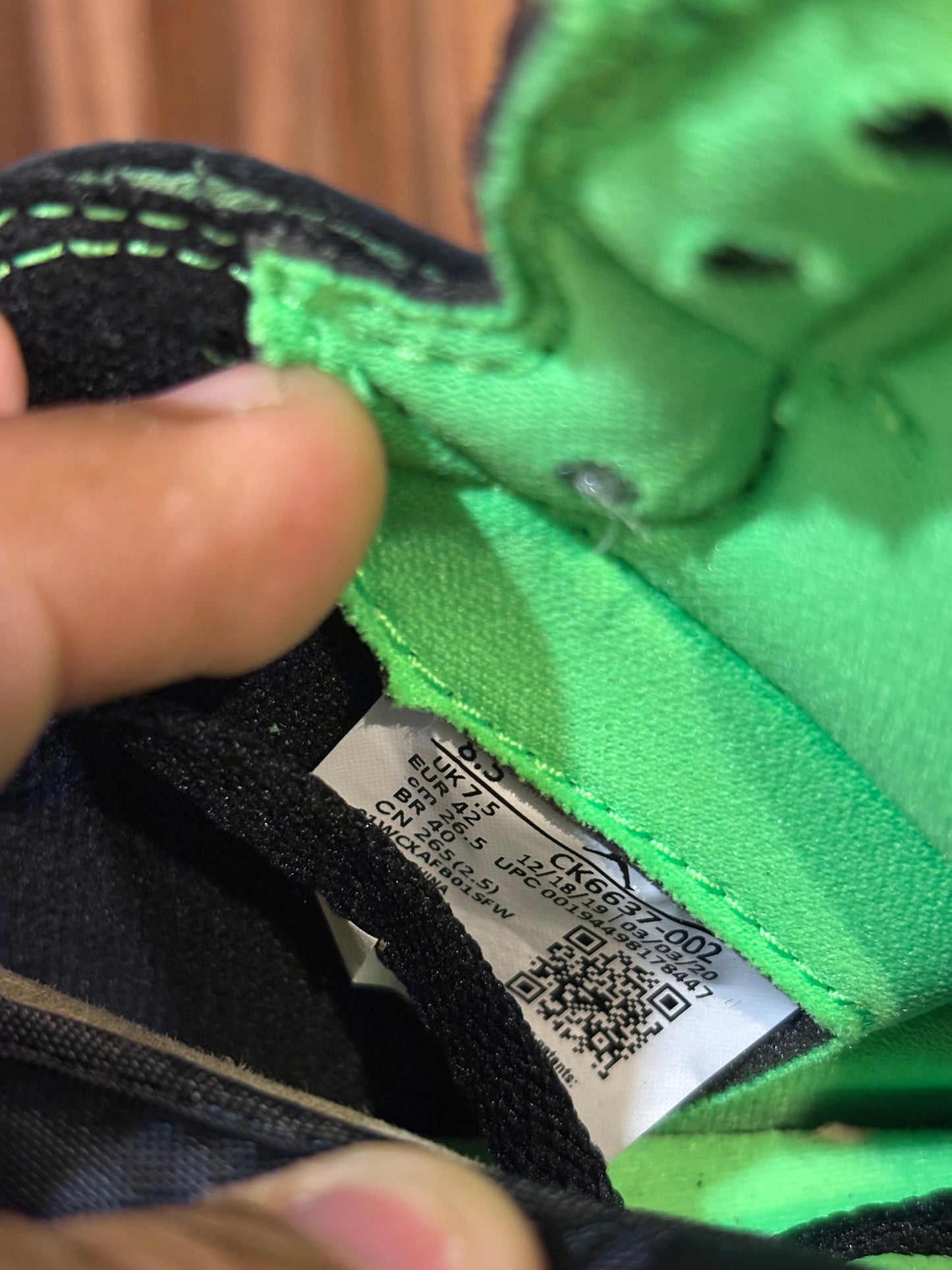 J1 Green NUEVO 6.5Mx